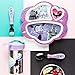 Zak Designs VMPA-3180-B Disney Jr. Flatware Sets, 1 Pack, Vampirina