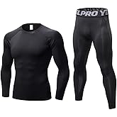 Long Underwear Mens Thermals Base Layer Men Cold Weather Gear Long Johns for Winter Cycling Running Hunting