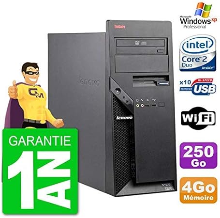 Lenovo Pc Tour M55 Intel E6300 Ram 4gb 250go Dvd Burner Wifi Windows Xp Pro Amazon Co Uk Computers Accessories