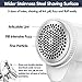 Fabric Sweater Shaver - JUEYINGBAILI Triple Protection Battery Operated Lint Remover - Trimmer Efficiently Faster by 50% - Remove Clothes Fuzz, Lint Balls, Pills, Bobbles
