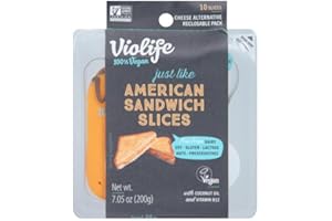 FANSER VIOLIFE Plant Based Singles Cheese Slices, 7.05 OZ