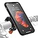 MORPHEUS LABS M4s iPhone XR Bike Mount for iPhone XR, Phone Holder & iPhone XR Case, Bicycle Cell Phone Holder, Adjustable, fits Most Handlebars, 360 Rotation Stand, Bike Kit for iPhone XR [SlateGrey]