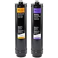 KINETICO K5 REVERSE OSMOSIS TASTE ODOR 9306B & CARBON SEDIMENT FILTER 9461A CARTRIDGES. Filter Cartridge Set for Kinetico K2 K5 & KRO Plus systems. (Part No 9306 ORANGE & 9461 PURPLE)