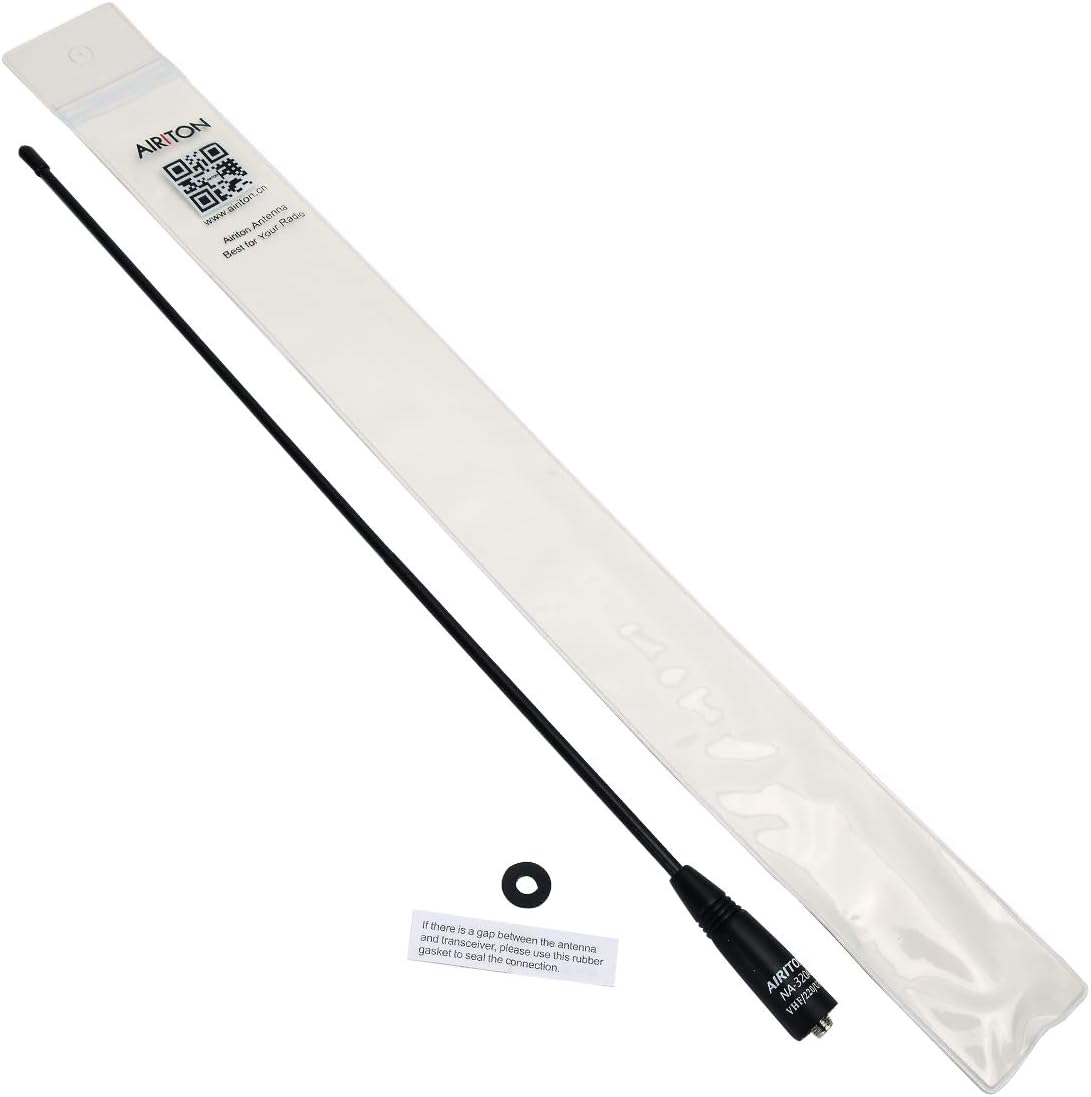 Airiton NA-320A Triband Antenna 2M, 1.25M, 70CM (144-220-440Mhz) Antenna SMA-Female for BTECH and Baofeng Radio UV-5X3, UV-5RX3, UV-5RIII, UV-R3, MKX3 (1 pcs): Home Audio & Theater