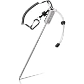 YERGOFE Scuba Diving Stick with Rattle, Magnetic Clip &amp; Scale, Tickle Stick | Stainless steel tip, For scuba diving and snorkeling, Makes attention noise, Reef Exploration for Divers.Lightweight