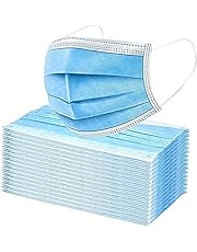 Premium Pack of 100 Children's Size Single Use Disposable Kids Face Mask, Boys and Girls, Soft on Skin, Bulk Pack 3-Ply Masks | Facial Cover with Elastic Earloops For Childcare, School