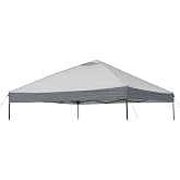 SCOMANAGE 12x12 Replacement Canopy top with Air Vent, Canopy Cover ONLY | SCOMANAGE Canopy Compatible with Ozark 12x12 Instant Straight Leg Canopy Frame, White