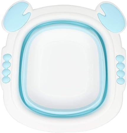 Bicaquu Lavabo Plegable Para Bebe De Dibujos Animados Lavabo Para Bebe Lavabo Para Ninos Palanganas Bano Ourhouserestaurant Com