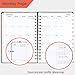 2020 Planner - Weekly & Monthly Planner with Tabs, Floral Cover with Twin-Wire Binding, 6.30