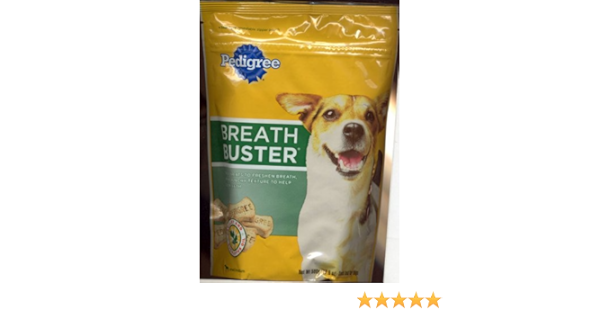 pedigree breath buster dog biscuits