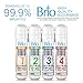 Brio Commercial Grade Bottleless Ultra Safe Reverse Osmosis Drinking Water Filter Water Cooler Dispenser-3 Temperature Settings Hot, Cold & Room Water - UL/Energy Star Approved – Point of Use