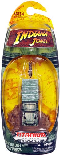 Indiana Jones Cargo Truck 3 Inch Titanium Series Raiders of The Lost ARK Die-Cast Vehicle
