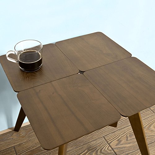 Haotian Wooden sofa Side Table, End table,Console Table, Coffee Table, FBT31-BR,brown