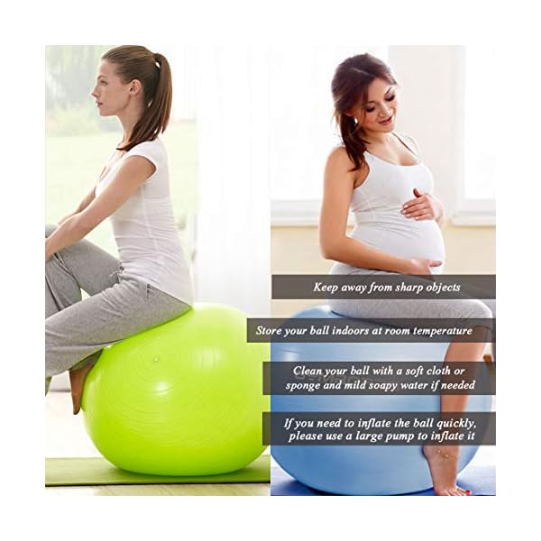GYMBOPRO-Exercise-Ball-25cm55cm65cm75cm-with-PumpAnti-Burst-Anti-Slip-Gym-BallYoga-Ball-Balance-Ball-for-Fitness-Pilates-Yoga-Gym GYMBOPRO Exercise Ball 25cm/55cm/65cm/75cm with Pump,Anti-Burst & Anti-Slip Gym Ball,Yoga Ball Balance Ball for Fitness…