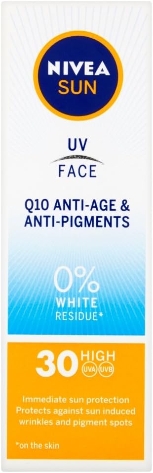 nivea sun face anti age & anti pigments cream spf30