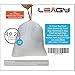 LEAGY Tall Kitchen & Office Drawstring Trash Bag Cleaning Supplies, Fresh Clean - 13 Gallon - 72 Count - 0.8MIL (49 Liter/13 Gallon)