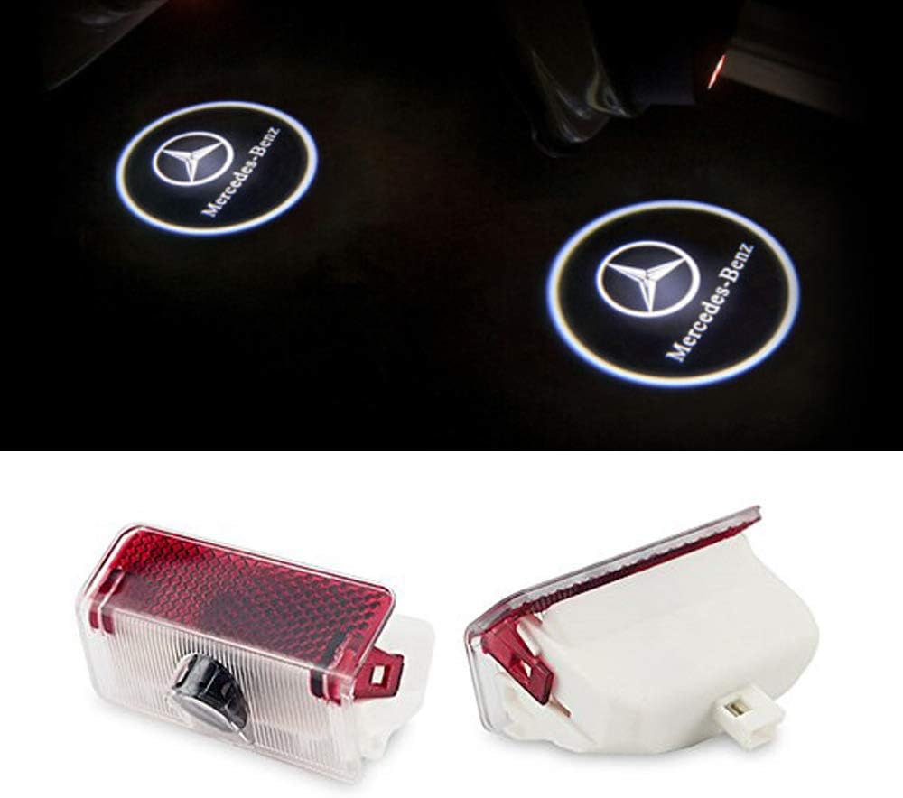 LIKECAR 2pcs Ghost Shadow Light Car Welcome Logo Door Light (GLK)