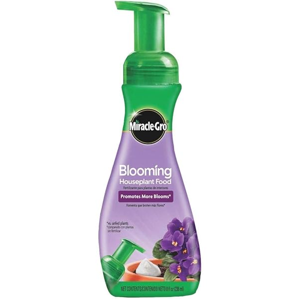 BLOOMING HOUSEPLANT FOOD, 8-OZ.
