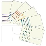 60 Postcards - Painted Thank You - 6 Different Images