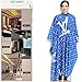 RACAPE Professional Imported Barber Cape, Silky Hair Cutting Salon Cape with Snap Closure Light Weight Hairdressing Apron Perfect for Barbershop and Home use 57x63 Inches,BlueA