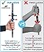 FREEMOVE Trekking Poles Collapsible, Lightweight Ultra Strong Aluminum 7075 Sticks for Hiking and Walking with Cork Grips, Quick Locks, Fully Equiped Accessories Gear for Men and Women