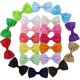 QingHan Baby Girls' Little Boutique Hair Bows Alligator BB Clips For Teens Children toddlers Kids