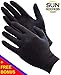 Sun Goddess - Sunless Self Tanning - Black Latex Application Gloves / Mitt +! + FREE BONUS: Includes FREE Sample of our Sun Goddess Sunless Self Tanning Lotion! Sun Goddess - The World's Best and Darkest Sunless Self Tanning Lotion, Foam and Spray Tanner!