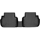 SMARTLINER Custom Fit All Weather 2nd Row Floor Mat Liners Compatible with 2018-2023 Subaru Crosstrek
