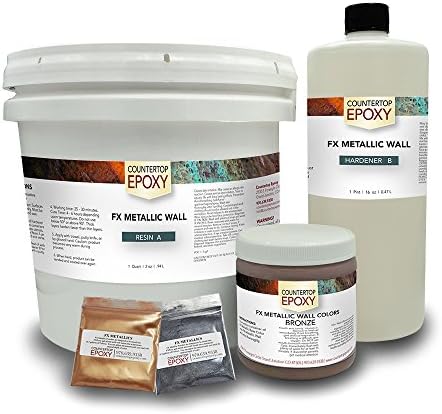 FX Metallic Wall and Shower Coating - Bronze Basics - 3 Quarts (100 - 200 sq ft)