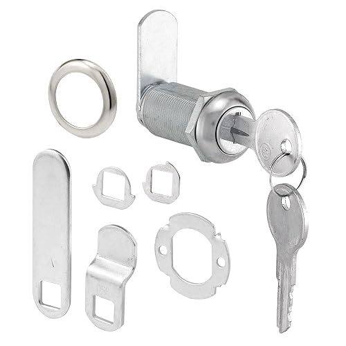 Prime-Line U 9950KA Diecast Keyed Alike Drawer and Cabinet Lock – 3 ...
