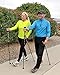 Exerstrider by Tom Rutlin OS-2 Adjustable Total Body Walking Poles. The Original Nordic Fitness optimizing Walking Poles ((Green)