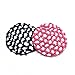WEFOO 10Pcs Fashion Handmade Bun Cover Snood Hair Net Ballet Dance Skating Chic Crochet with Rhinestone for Women Girls,Assorted Color