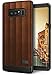 Ringke Flex S Compatible with Galaxy Note 8 Case Modern Elite Textured PU Leather Style, Flexible TPU, Shock Protection, Durable Professional Stylish Case for Note8 - Brown