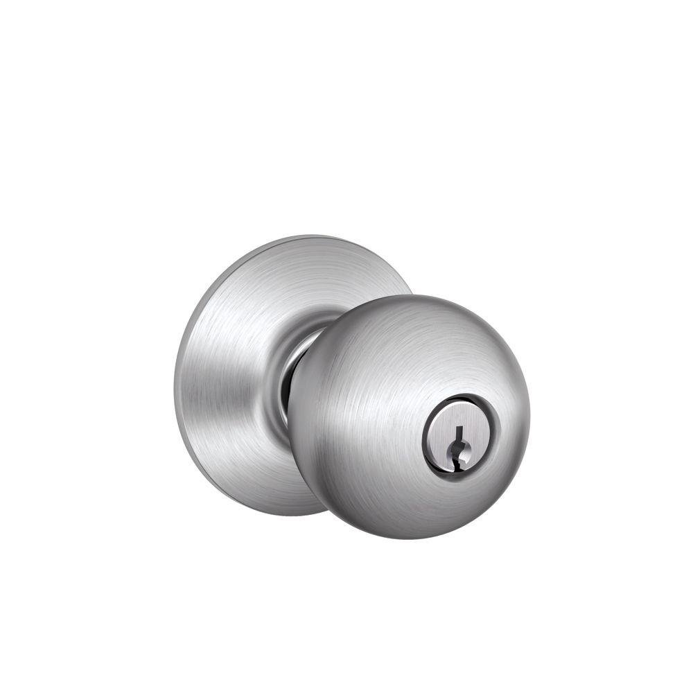 SCHLAGE A53PD ORB 626 C Keyway Series A Grade 2 Cylindrical Lock, Entrance Function, C Keyway