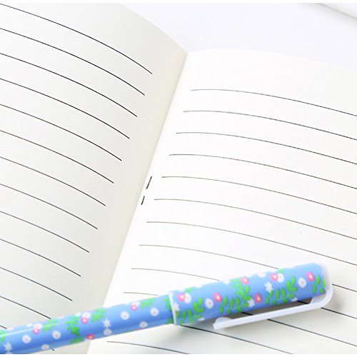 KINGSEVEN 8 Pack Cute Cat Print A5 Notebook Students Stationery Journal Diary Planner Memo Notepad(30 Sheets/Pack) - Thumbnail 5