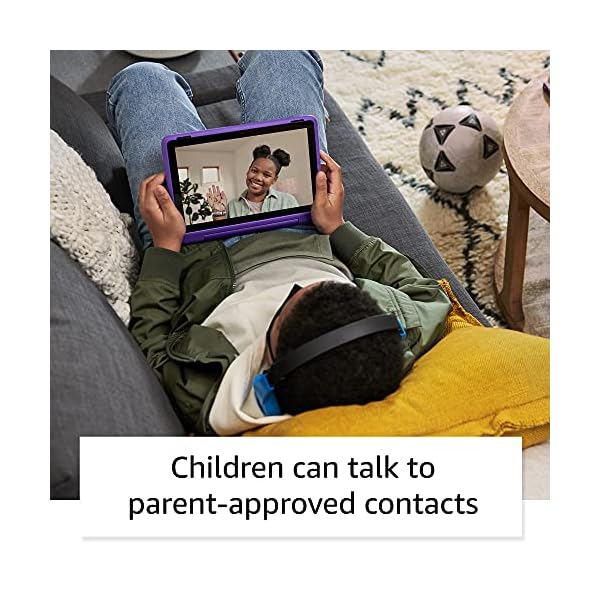 Fire HD 10 Kids Pro tablet | for ages 6-12 | 10.1", 1080p Full HD, 32 GB | Black Kid-Friendly Case