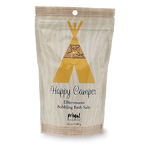 Primal Elements Happy Camper Bubbling Bath Salts, 12 Ounce