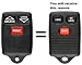 KeylessOption Keyless Entry Remote Control Car Key Fob Replacement for Caravan, Town and Country GQ43VT7T (Pack of 2)