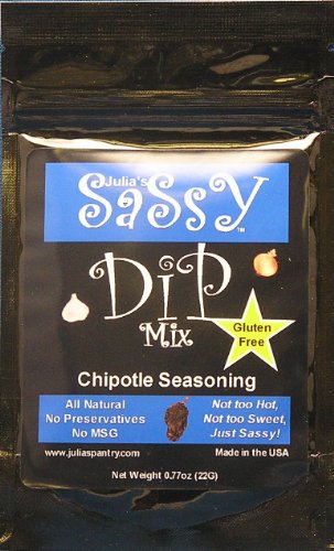 Julia's Sassy Dip Mix Chipotle Pack of 4