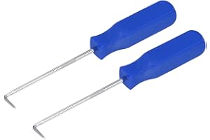 M METERXITY 2 Pack 90 Degree Picks - Oil Seal Gasket Precision Screwdriver Puller Remover, Sturdy Durable, Apply to Engine Bl