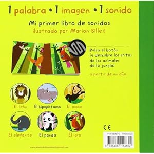 La jungla. Mi primer libro de sonidos