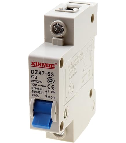Disjoncteur 3 Phases DZ47-63 - 400V, 40A, Protection 6000A - Marque Uxcell - Neuf Dans Son Emballage - Fabriqué En Chine