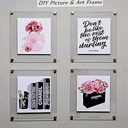 2pcs- 18x24 inch Clear Acrylic Sheets 1/8" Thick