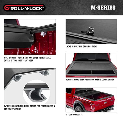 Roll N Lock M Series Retractable Truck Bed Tonneau Cover LG224M 