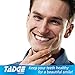 Tadge Goods Night Mouth Guard for Grinding Teeth – Pack of 6 – Bite Guard Helps TMJ, Bruxism, Teeth Clenching | 3 Sizes | Customizable, BPA Free, Includes Fitting Instructions & Anti-Bacterial Case