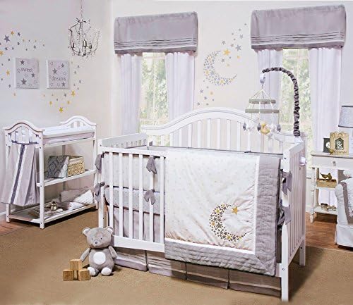 Nuit 4 Piece Baby Crib Bedding Set by Petite Tresor