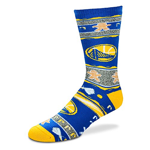 For Bare Feet Golden State Warriors Ugly Christmas Xmas Holiday Sports Socks