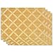 Lenox Laurel Leaf Set of 4 Placemats, Gold