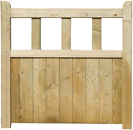Grange Fencing SOLPALGT 1 Solid INFILL GATE 0.9M, Brown, 90x90x4 cm