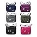 Fabuxry Purses and Shoulder Handbags for Women Crossbody Bag Messenger Bags (Grey)